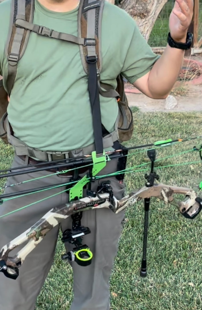 hunting waist pack with shoulder straps